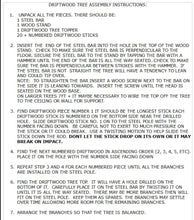 Load image into Gallery viewer, 4ft Driftwood Christmas Tree