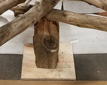 Load image into Gallery viewer, Driftwood Log Christmas Tree Stand Replacement for 7ft and 8ft+ Tree
