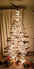 Load image into Gallery viewer, 7ft Driftwood Christmas Tree Handcrafted by North Idaho Drift
