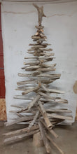 Load image into Gallery viewer, 7ft Driftwood Christmas Tree Handcrafted by North Idaho Drift