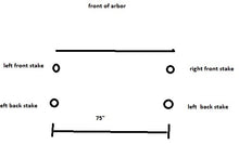 Load image into Gallery viewer, Driftwood Wedding Arch Premium Four Post 6ft x 7ft Opening