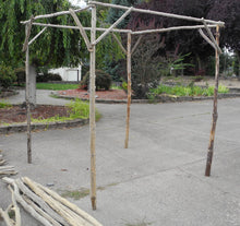Load image into Gallery viewer, Driftwood Chuppah / Huppah Jewish Wedding Ceremony Free Standing CH1