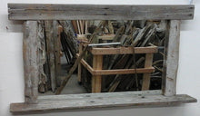 Load image into Gallery viewer, Large Driftwood Mirror with Candle Shelf Custom Built To Your Specifications