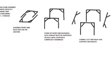 Load image into Gallery viewer, Driftwood Chuppah / Huppah Jewish Wedding Ceremony Free Standing CH1