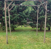 Load image into Gallery viewer, Driftwood Chuppah / Huppah Jewish Wedding Ceremony Free Standing CH1