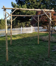 Load image into Gallery viewer, Driftwood Chuppah / Huppah Jewish Wedding Ceremony Free Standing CH1
