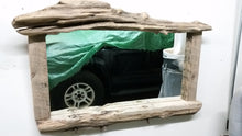 Load image into Gallery viewer, Large Driftwood Mirror with Candle Shelf Custom Built To Your Specifications
