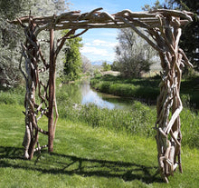 Load image into Gallery viewer, Driftwood Wedding Arch Premium Four Post 6ft x 7ft Opening
